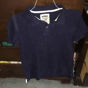 Men's Solid Navy Polo